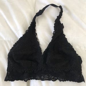 PINK bralette (halter style.)